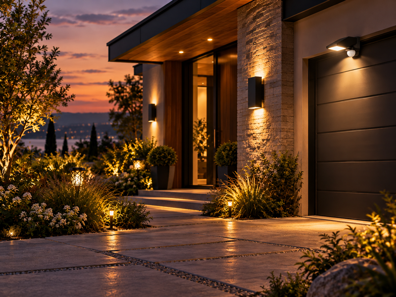 Outdoor Wall & Security Lights