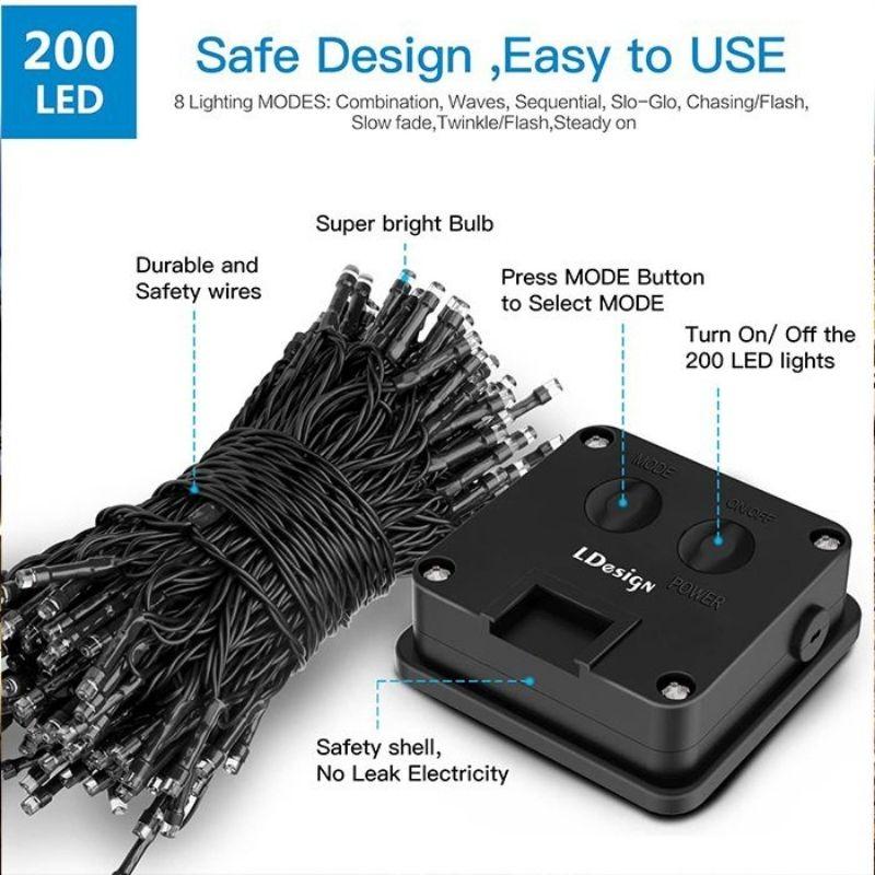 Solar Fairy Lights Outdoor Waterproof specifications 