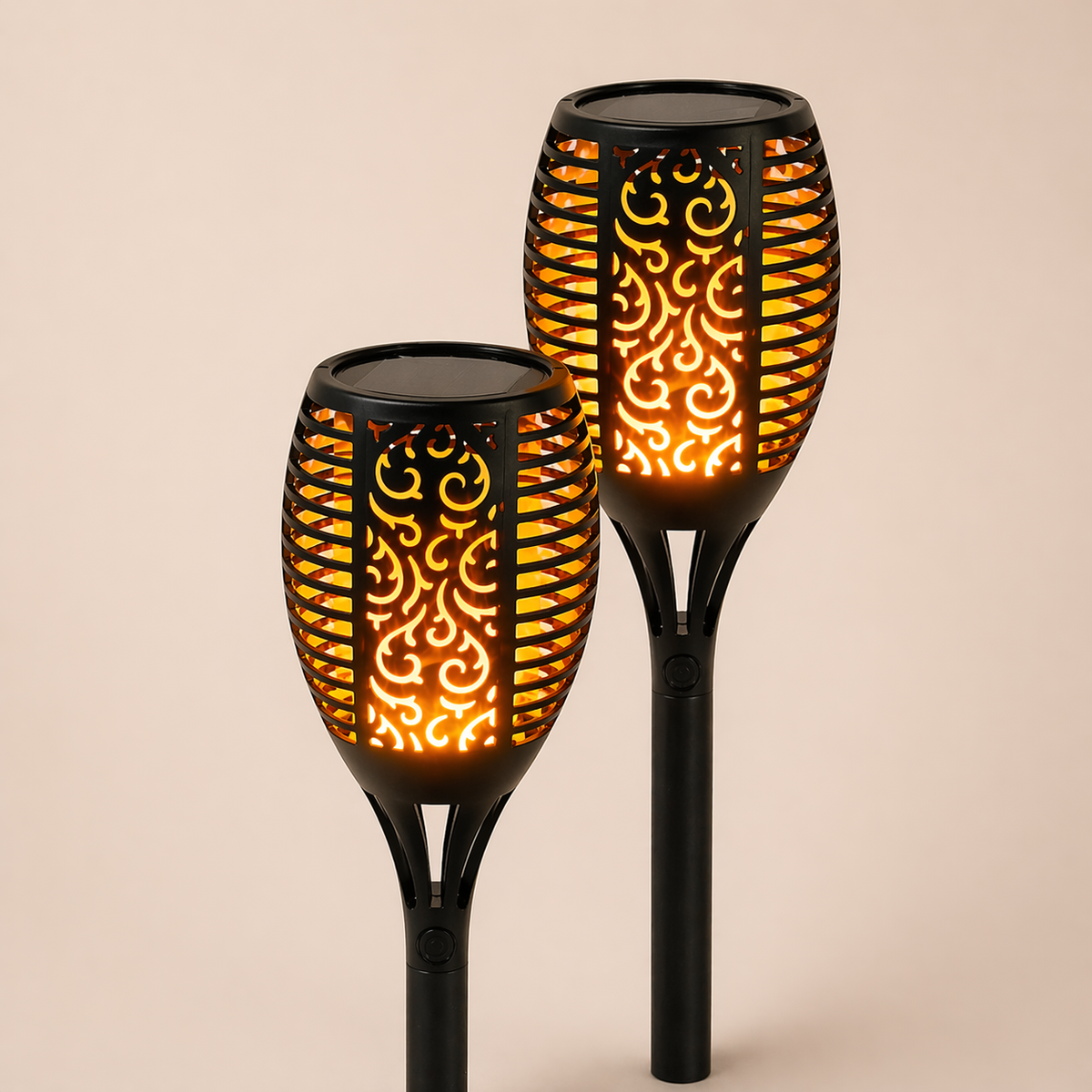 Solar Flame Torch Lights Outdoor