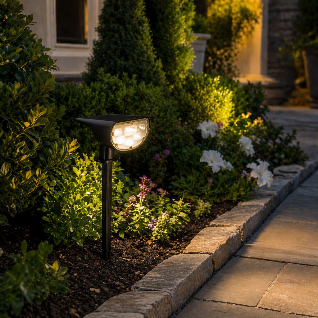 Solar Landscape Spotlights Outdoor Front yard