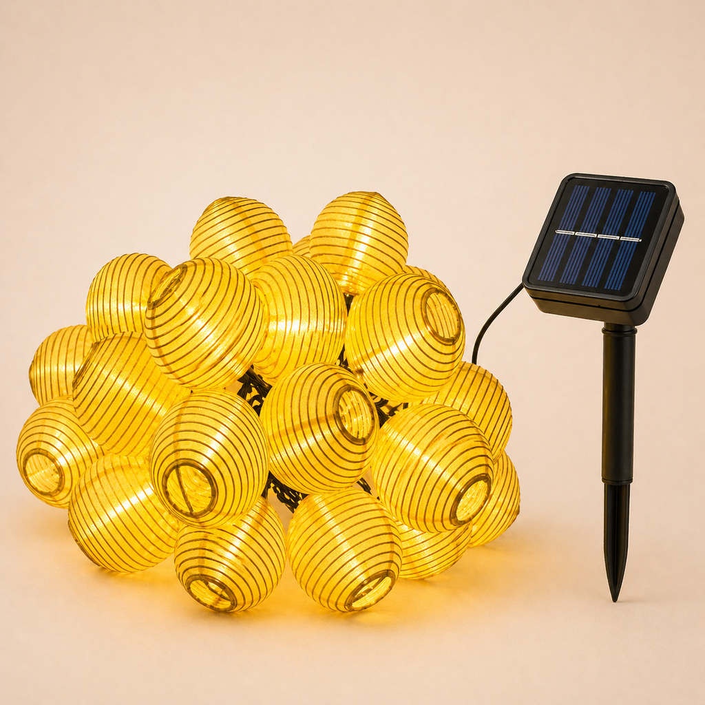 Waterproof Lantern Solar String Lights 